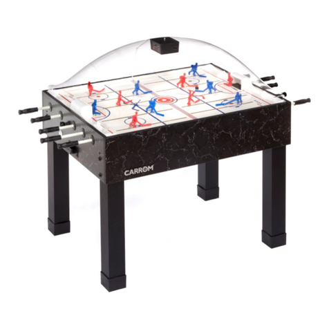 Carromco Super Stick Hockey Assembly & instruction manual