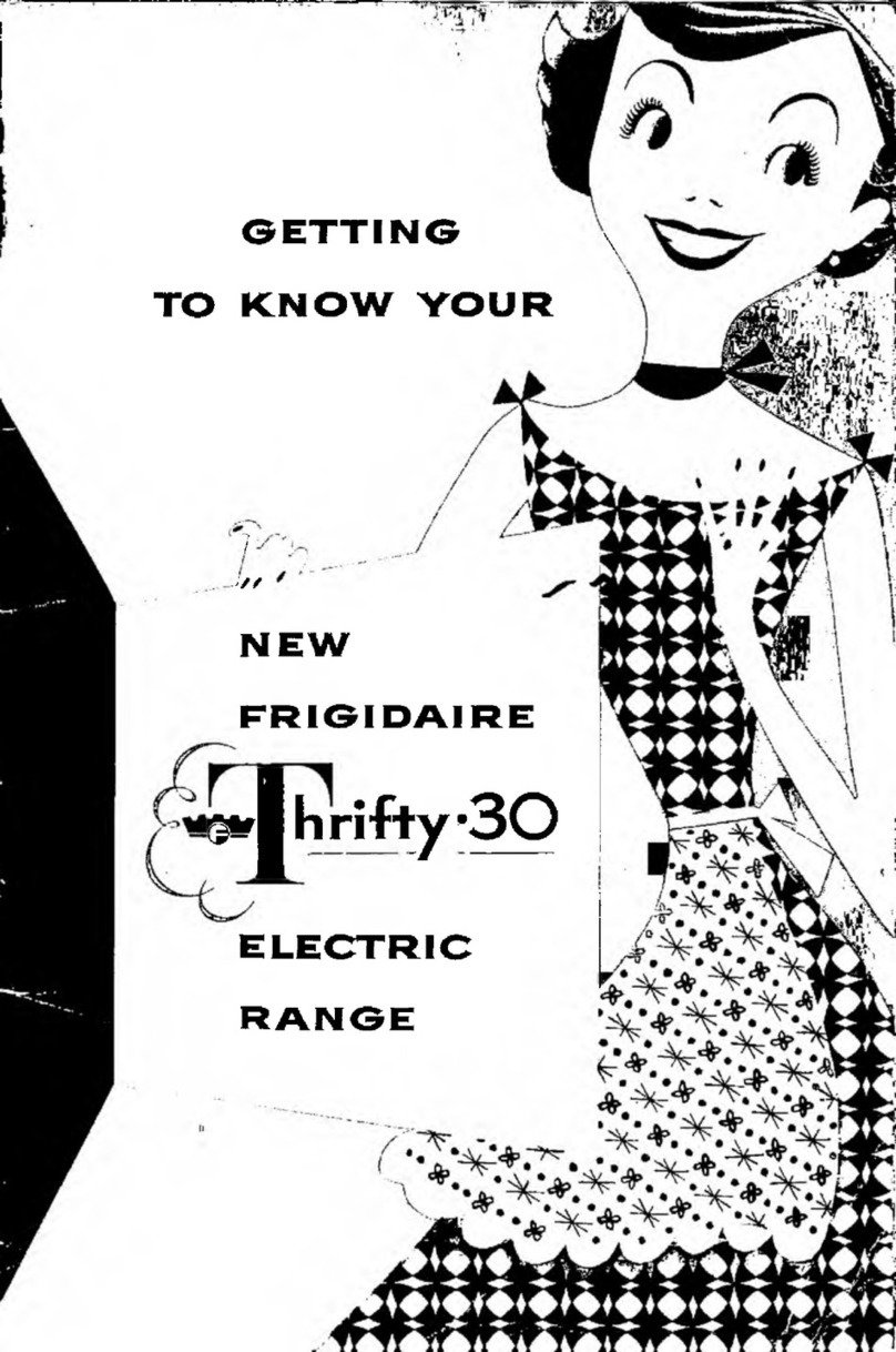 Frigidaire Thrifty 30 User manual