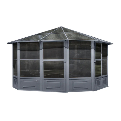 Gazebo penguin Solarium 41212 Assembly instructions