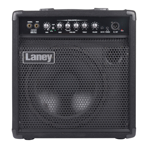 Laney Richter Bass RB2 User manual Laney Richter Bass RB2 User manual