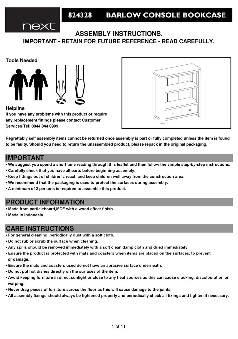 Next BARLOW 824328 Assembly instructions
