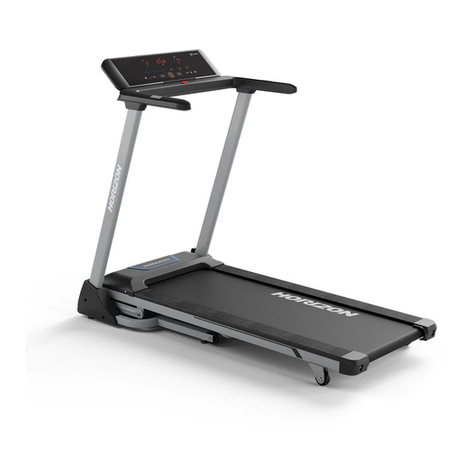 Horizon Fitness T-R01 owner's manual