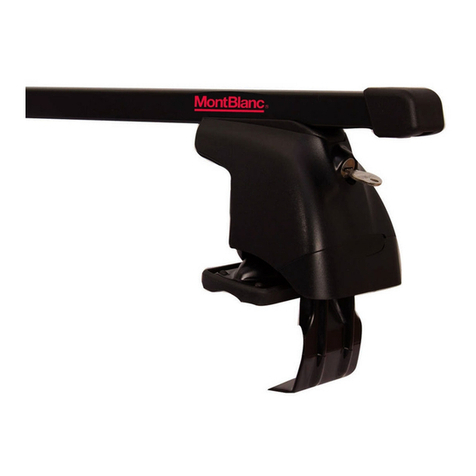 Mont Blanc MB RoofBars AMC 5018 instructions