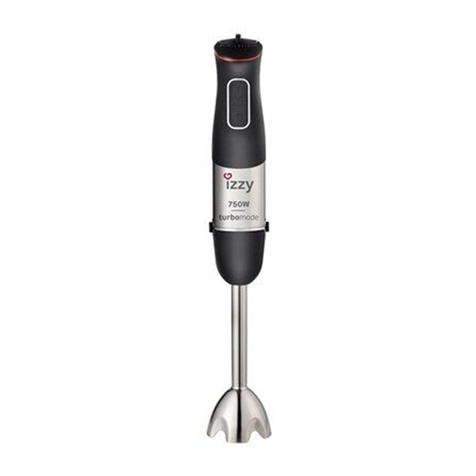 izzy MULTI MIX 750 T-96F instruction manual