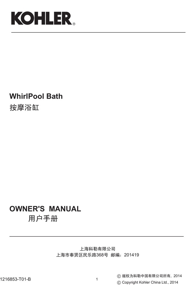 Kohler K-99025T User manual