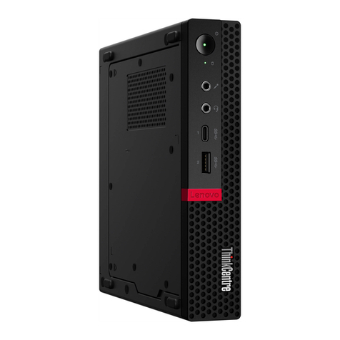 Lenovo ThinkCentre M630e User manual
