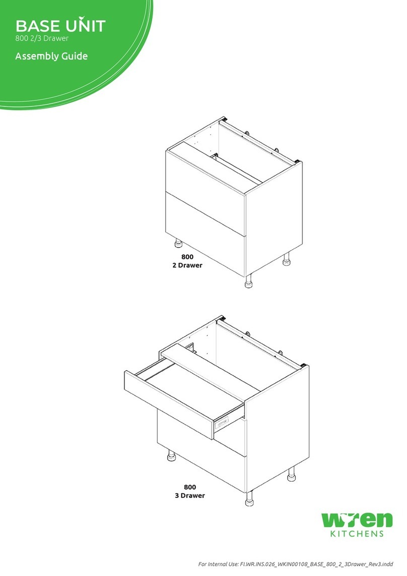 Wren 800 2 Drawer Assembly guide