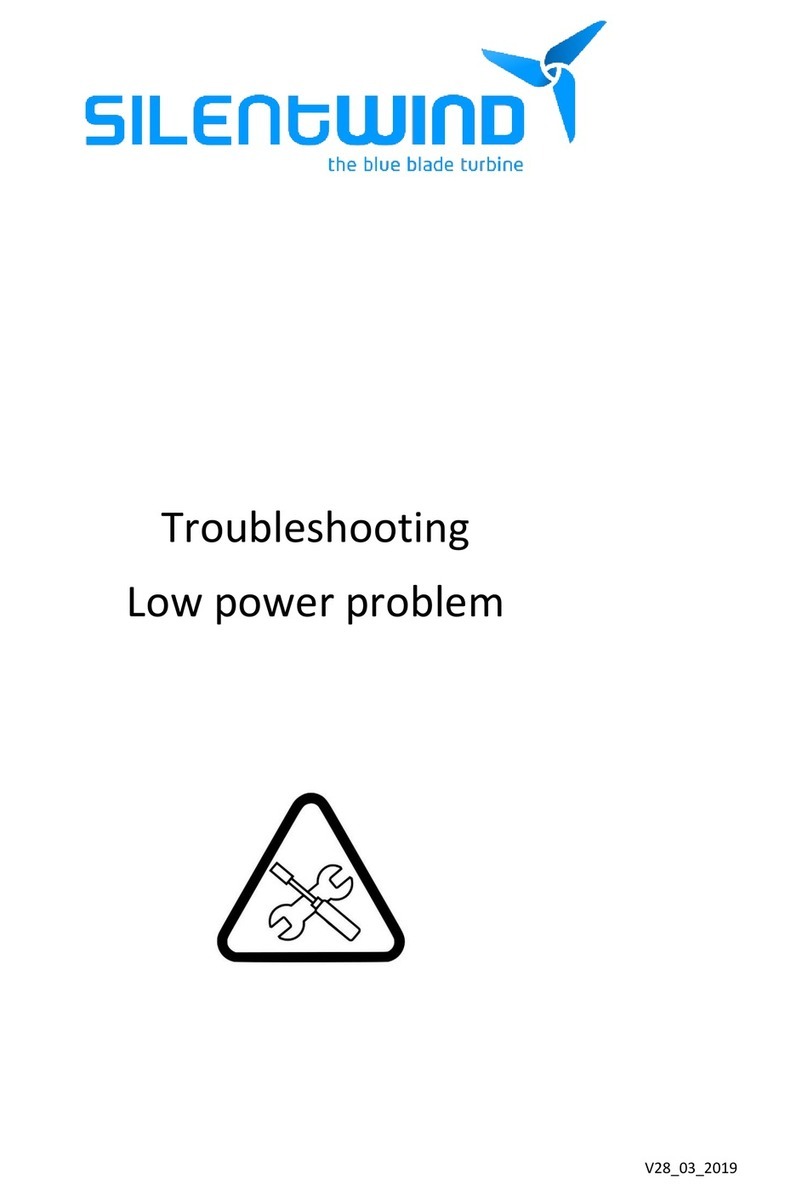SilentWind Hybrid 600 Troubleshooting