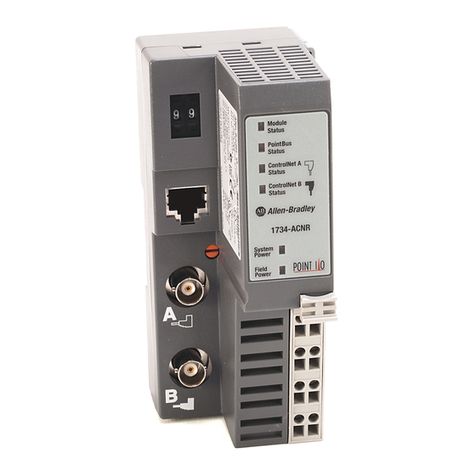Rockwell Automation Allen-Bradley ControlNet 1734-ACNR User manual