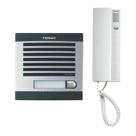 Fermax 1102 User manual