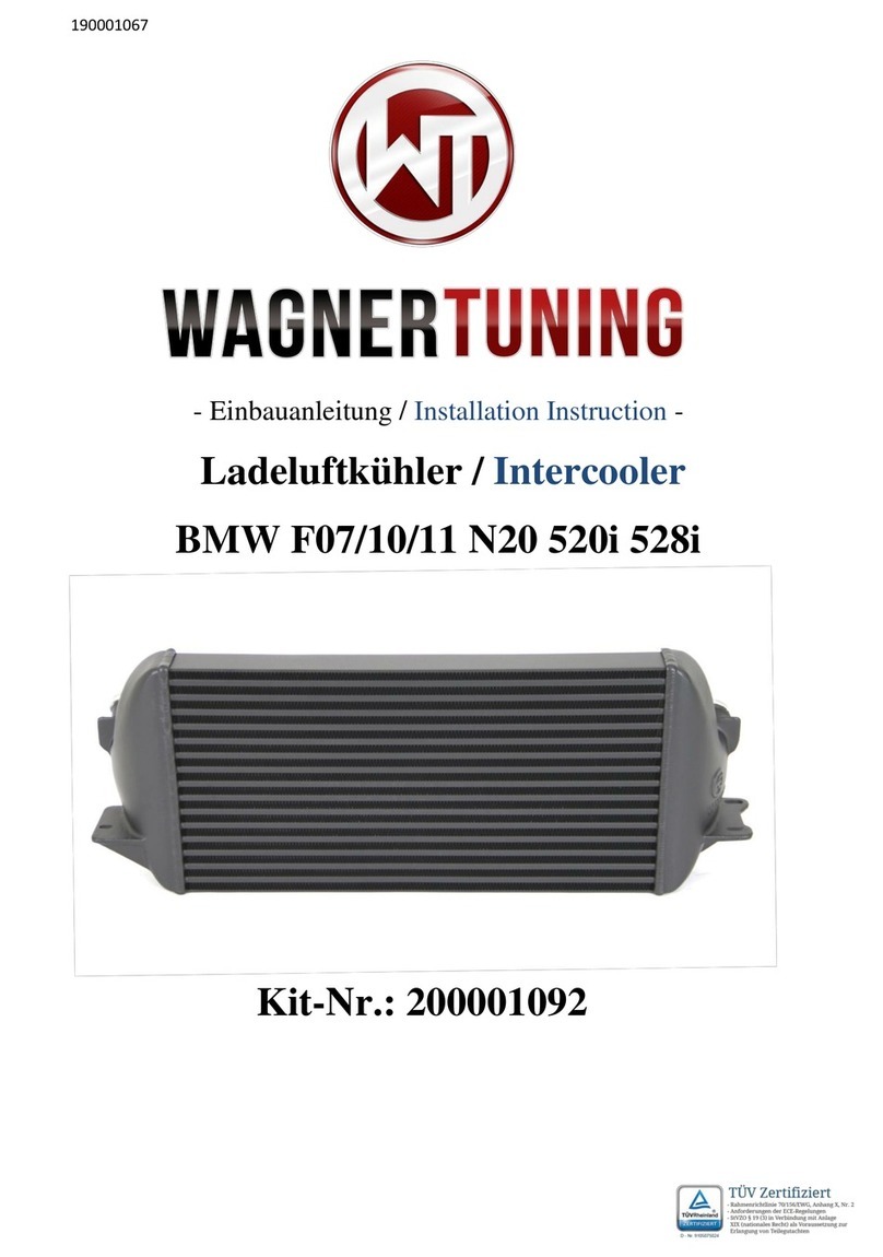 WAGNER TUNING 200001092 Installation instruction