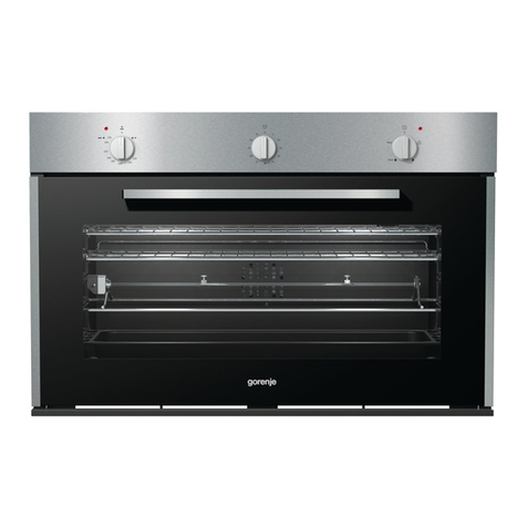 Gorenje BOG922E00FX Specification sheet