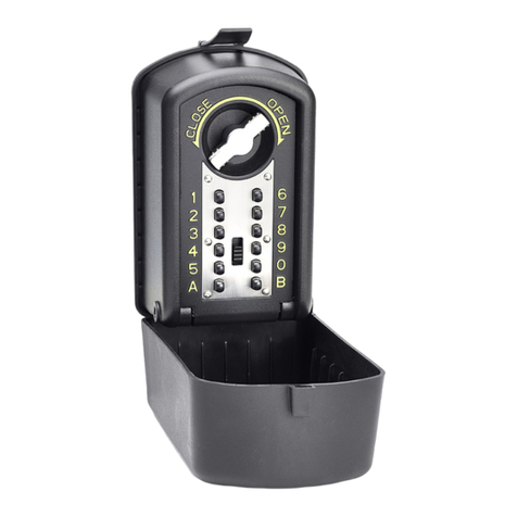 Burtonsafes KEYGUARD XL DIGITAL Instruction booklet