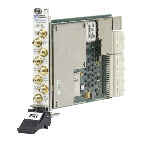National Instruments PXIe-6674T User manual