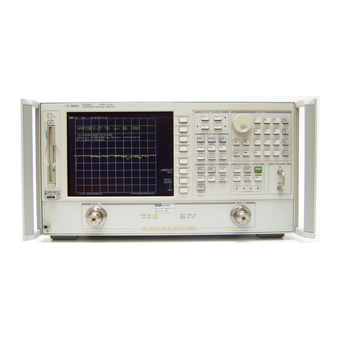 Agilent Technologies 8719ET User manual