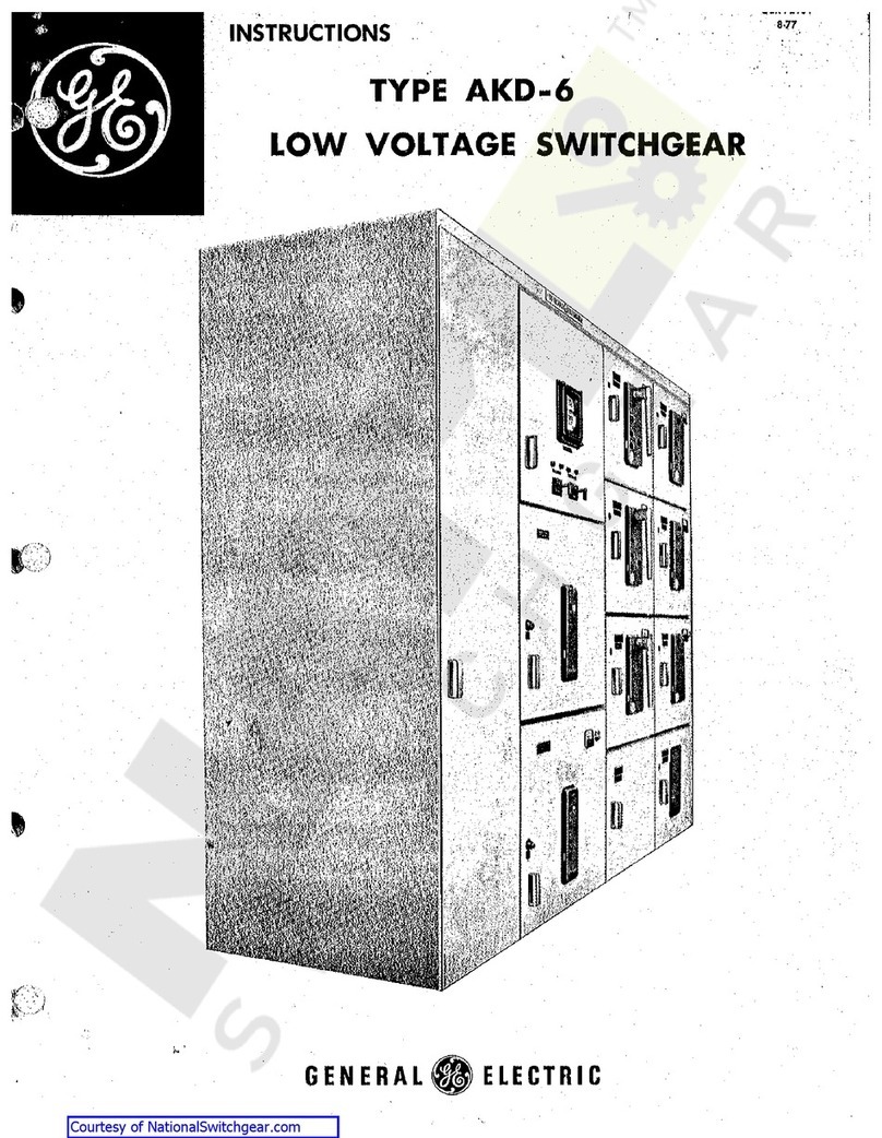 GE AKD-6 User manual