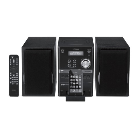 Hitachi AXM860E instruction manual
