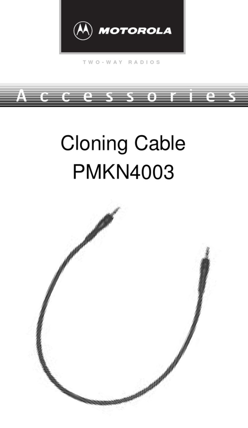Motorola PMKN4003 user guide