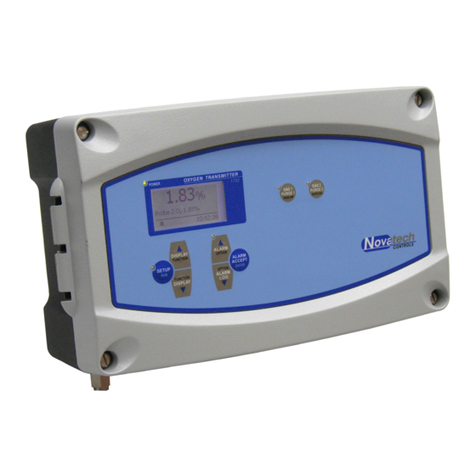 Novatech CONTROLS 1738 User manual