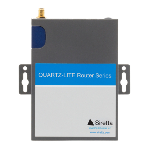SIRETTA QUARTZ-LITE Series Hardware reference manual