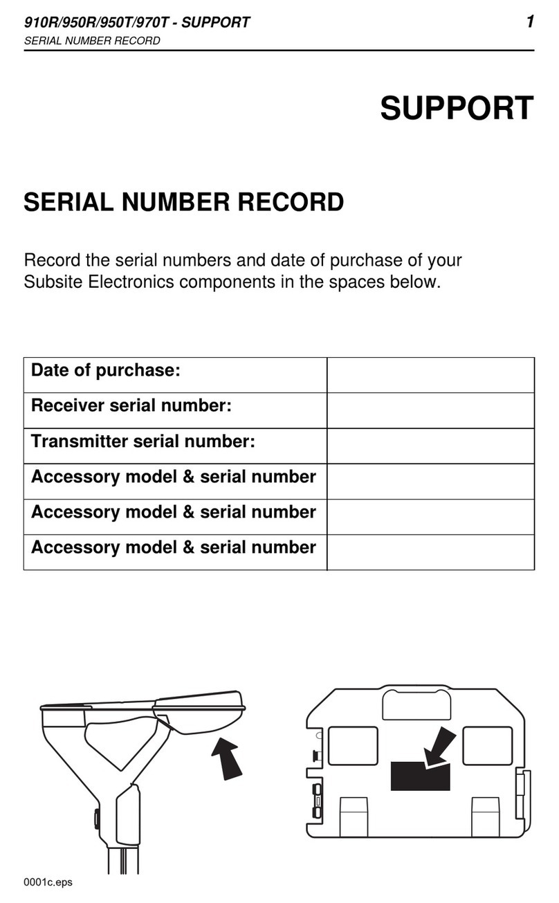 Subsite 910R Support