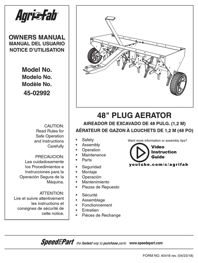 Agri-Fab 45-02992 owner's manual