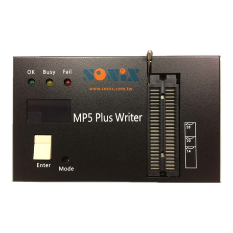 SONIX MP5 Plus Writer Product information sheet