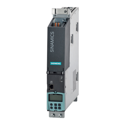 Siemens SINAMICS S Series List manual