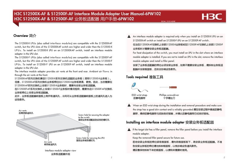 H3C S12500X-AF Series user manual