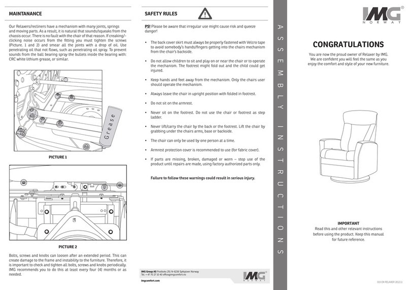IMG Relaxer Chair Assembly instructions