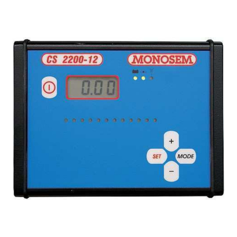 Monosem CS 2200-12 user manual Monosem CS 2200-12 user manual