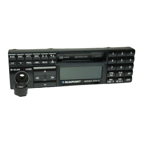 Blaupunkt Bremen RCM 43 User manual