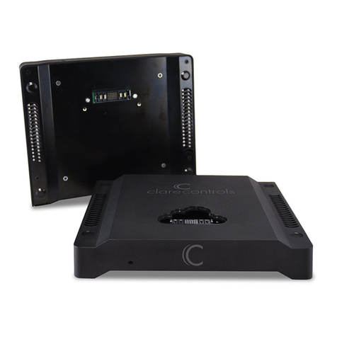 Clare Controls CLIQ.lite Controller Installation sheet