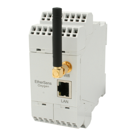 process-informatik EtherSens Oxygen Short instructions