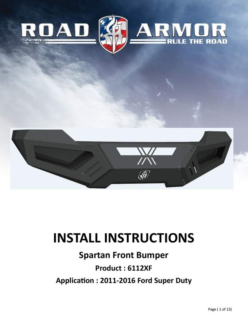 Road Armor Spartan 6112XF Configuration guide