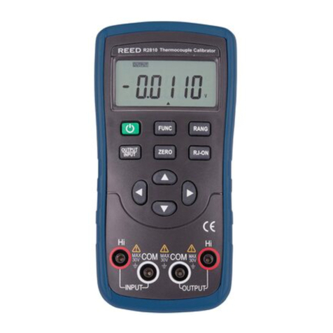 Reed Instruments R2810 User manual