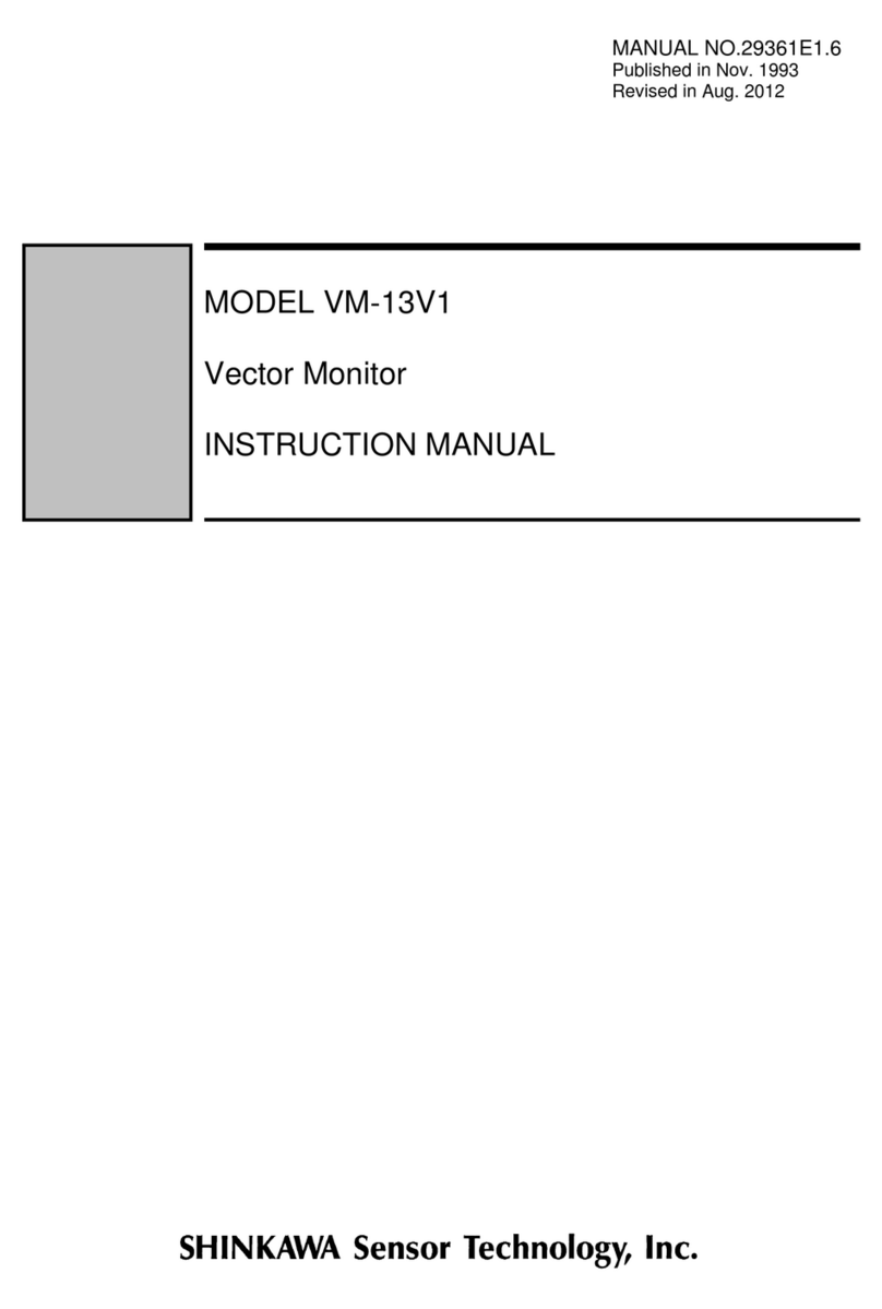 Shinkawa VM-13V1 instruction manual