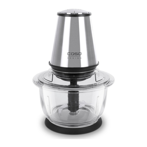CASO DESIGN UZ 400 User manual