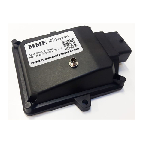 MME Motorsport GCU7 manual