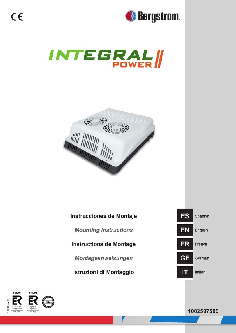 Bergstrom INTEGRAL POWER II User manual Bergstrom INTEGRAL POWER II User manual