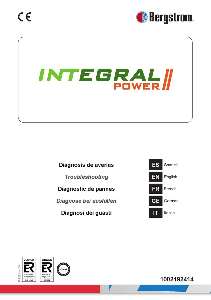 Bergstrom INTEGRAL POWER II Operating instructions Bergstrom INTEGRAL POWER II Operating instructions