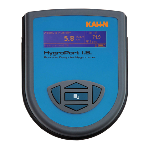 Kahn HygroPort I.S. user manual