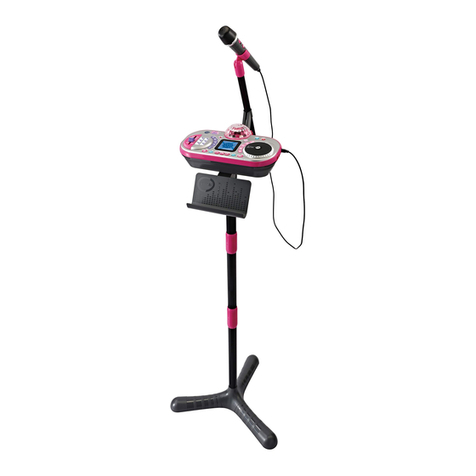 V-tech Kidi Super Star DJ Assembly Instructions