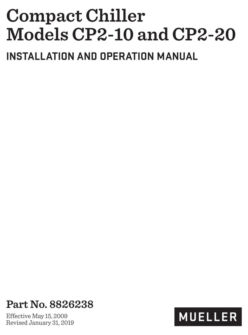 Mueller CP2-10 Installation and operation manual