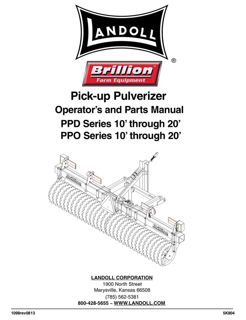 Landoll Brillion PPD Series Product manual Landoll Brillion PPD Series Product manual