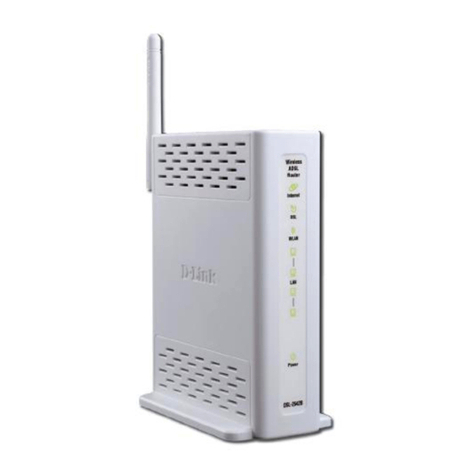 D-Link DSL-2642B Installation and user guide