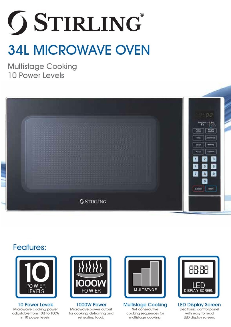 Stirling STR-G34M-W quick start guide