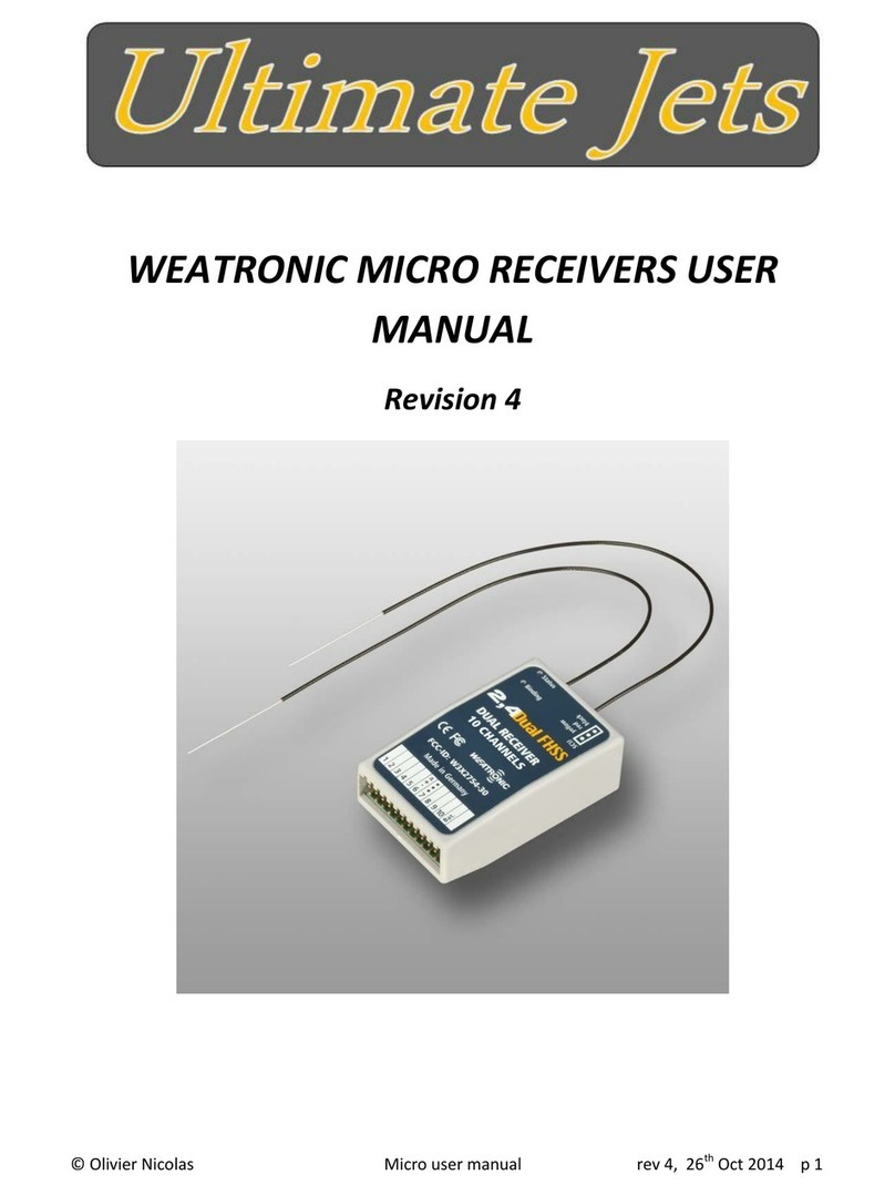 Weatronic Micro 10 user manual