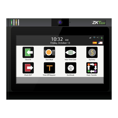 ZKTeco Ultima Series installation guide