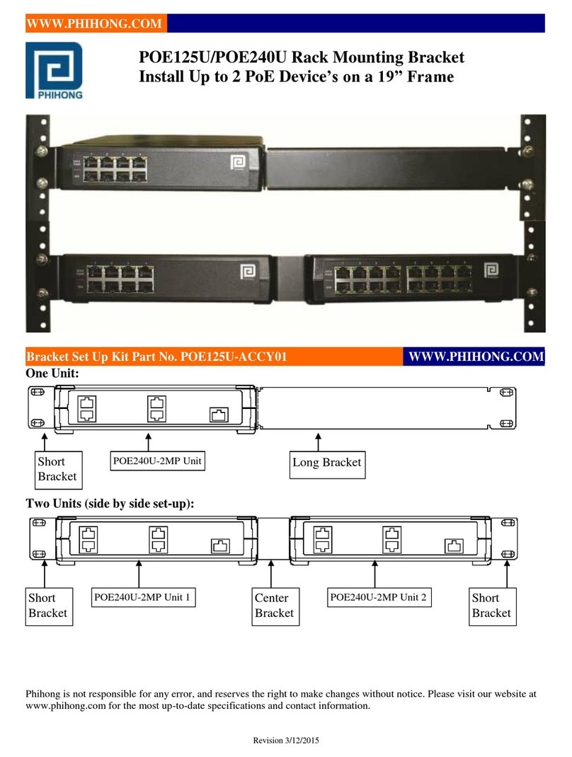 Phihong POE125U manual